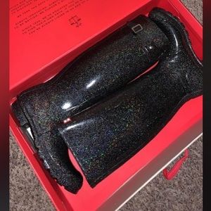 Hunter Sparkly Rain Boots